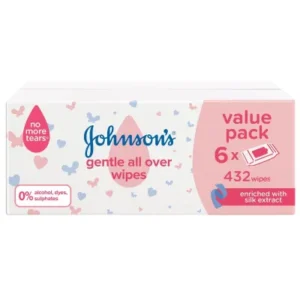 Johnson's Baby Wipes 6x72's