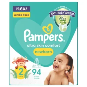 Pampers Active Baby Size 2 Jumbo Pack - 94's