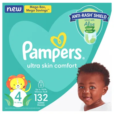 Pampers Active Mega Box Size 4 132