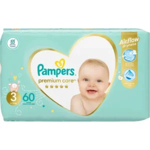 Pampers Premium Care Size 3 Value Pack - 60's