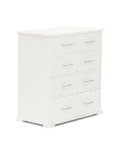 Ulale 4 Drawer Chest - White