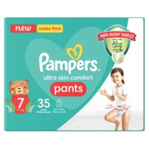 Pampers Active Baby Pants Size 7 - 35 S Jumbo Pack