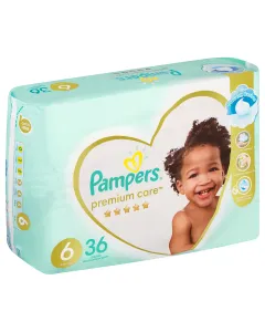 Pampers Premium Care Size 6 Value Pack - 36's