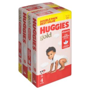 Huggies Gold Gigabag Size 4 Mega 2x66