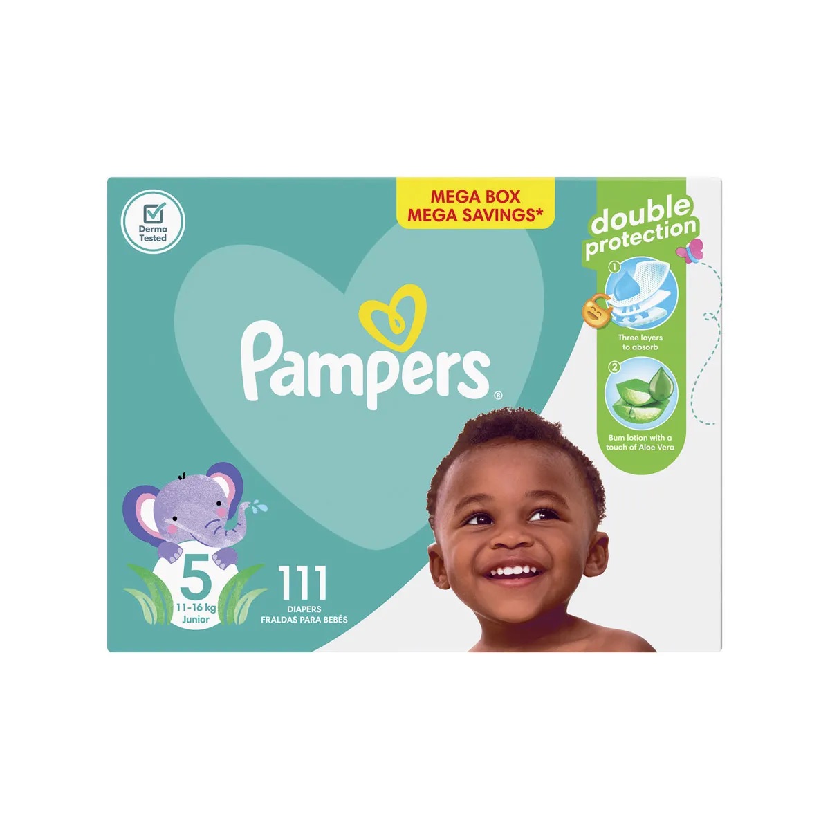 Pampers Active Mega Box Set Size 5 111 //