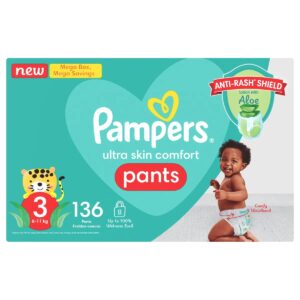 Pampers Active Pants Mega Box Size 3 -136